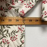 Woman Within  Plus 2X Floral Print Henley Top Long Sleeve Casual Comfy Holiday Photo 7