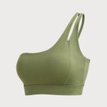 Berlook Activewear Green Ruched Cutout Sports Bra Size L Photo 5