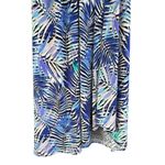 NYDJ EUC Sleeveless Surplice Palm Print Dress Size 6 Photo 4