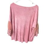 7th Ray  size XL boho USA made lace bell sleeves. Photo 2