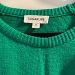 Sugar Lips  ruffle sleeve sweater- Size: Medium Photo 3