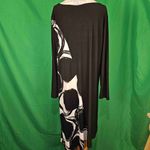 Chalet Et Ceci Womens Black White Asymmetrical Circle Print Dress XL‎ Photo 1