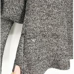 Hunter Bell Gray Silver Metallic Balloon Long Sleeve Knit Top Size XS Photo 1