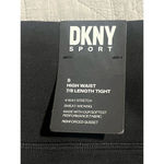 DKNY  Leggings Sport Women's Size S High Waist Ankle Black Activewear Yoga Pants Photo 8