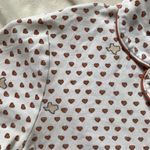 Roller Rabbit Pink and white  heart pajama top Photo 3