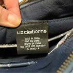 Liz Claiborne  Vintage denim blue monogram Cross Body Shoulder bag Photo 5