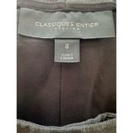 Classiques Entier  Women's Dress Pants  Size 8  Black and White Photo 2