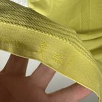 Lululemon Run Swiftly Tech VNeck Short Sleeve Womens Top Size 6 Neon Yellow Photo 3