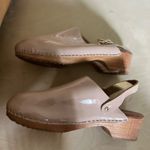 Anthropologie patent Leather Classic Clogs in Rose pink Sz 8.5/9 (see desc) Photo 7