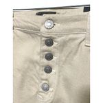 Torrid Denim Jean Shorts Sz 22 Exposed Button Fly Raw Hem High Rise Vacation NWT Photo 2