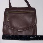 Fossil Vintage Y2k  Boho Hippie Gypsy Brown Crossbody Genuine Leather Purse Bag Photo 13