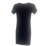 Good American ✨ Good Touch Tee Mini Black Sz 1 (Small) Dress✨ Photo 5