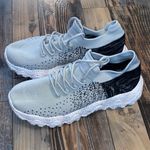 Stylish Gray and Black Athletic Shoes for Women Size 8 Photo 2