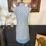 San Soleil Sleeveless 1/4 Zip Mock Neck UV 50 Dress ~ Size XS 💚🍄 Blue Photo 3