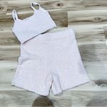 SKIMS  Light Pink Cozy Shorts and Tank Set Women’s 2XL/3XL Photo 1