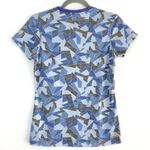 Cabela's Active Geo Camo Print Tee Short Sleeve T-Shirt Blue Photo 10