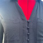 Velvet Heart Black Button Up Blouse Photo 2