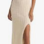 Z Supply  Cream crocheted Midi Dress small Photo 0