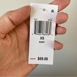 Avec Les Filles  Sienna Faux Leather Crop Top Brown XS Photo 4