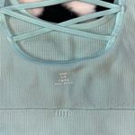 Aerie Light Blue Ribbed Cropped Top Photo 2