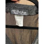 All that jazz ‎ Sparkle Dress Womens Small Glitter Stretchy Vintage Black Silver Photo 3