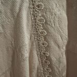 Togas Doris Bathrobe Jacquard Lace Trim Pockets Pale Pink Size XL Photo 7