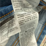 Levi's Premium Original Fit 501s Jeans Distressed Button Fly Blue Size 27 x 30 Photo 8