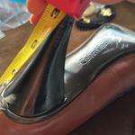 Calvin Klein  Business Formal Brown & Black Shoe Metal Buckle Peep Toe SZ… Photo 11