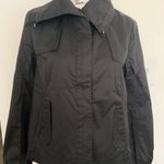 Cole Haan Raincoat Trench Coat Black Nwt Photo 2