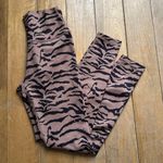 ALLFENIX Tiger Stripe 7/8 Leggings Size XS Brown Photo 5