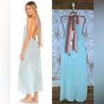 PITUSA Llama Halter Dress in Aqua Large Green Photo 2