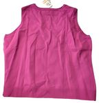 Charter Club  Purple Cardigan Sweater 3/4 Sleeves And Vest Size 3X Photo 7