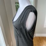 Old Navy Dark Charcoal Gray Relaxed Fit Scoop Neck Tee Dress Size Small Tall Photo 6