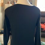 Calvin Klein black lightweight sweater with gold and silver studs NWOT 207 Photo 3
