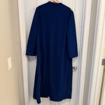 Like New Vintage Appel Zip Fleece House Coat Robe Quilted Neckline Blue Size undefined Photo 2