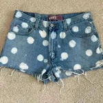 Levi's Levi’s relaxed fit 550 polka dot high rise shorts in size 29 Photo 0