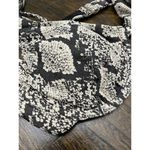 ANDIE NWT  Swim Snakeskin Print Sicily Bikini Swimsuit Top Size Medium Photo 2