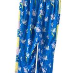UGG Women's  Blue Yellow Floral Seahorse Pajama Set S Photo 15