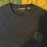 Karl Lagerfeld LM9K3753 Stripe Sleeve Detail Crewneck Pullover Sweatshirt $129 Wmn’s XL; Men’s S Photo 4