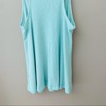 Free People  Ribbed Tank Top Teal Sz Small Photo 6