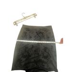 Joe B  Short Pull on Black on Black Floral Skirt Sz XL NWT Photo 3