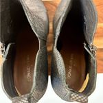 Donald J. Pliner Edyn Metallic Block Heel Ankle Boots Size 7 Photo 9