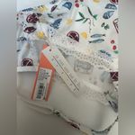 Colsie NWT Women's Woven Bralette Fruit Print Size Large White Photo 5