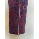 Urban Outfitters  Floral Bird Darl Academia‎ Zip Hem Detail Pants Womens Medium Photo 6