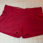 Lole ‎ Women's Vibrant Red Athletic Shorts Size Large Photo 0