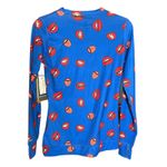 Burton  NWT Women's XS Blue Lips Print Dryride First Layer Long Sleeve Top Photo 9