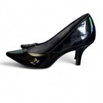 East 5th Women’s Size 10 Black Faux Patent Leather Pumps Pointed Toe Heels Photo 1