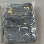 American Eagle  Jeans Womens 10 Reg Super Hi Rise Jegging Distressed Light Wash Photo 6