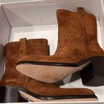 Veronica Beard NEW Carmen Cedar Western Suede Boots size 6.5 Photo 7