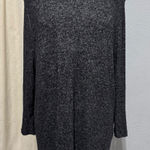 Old Navy Charcoal Heather Knit Cowl Neck Tunic Dress Women's XL TG Lightweight Photo 0
